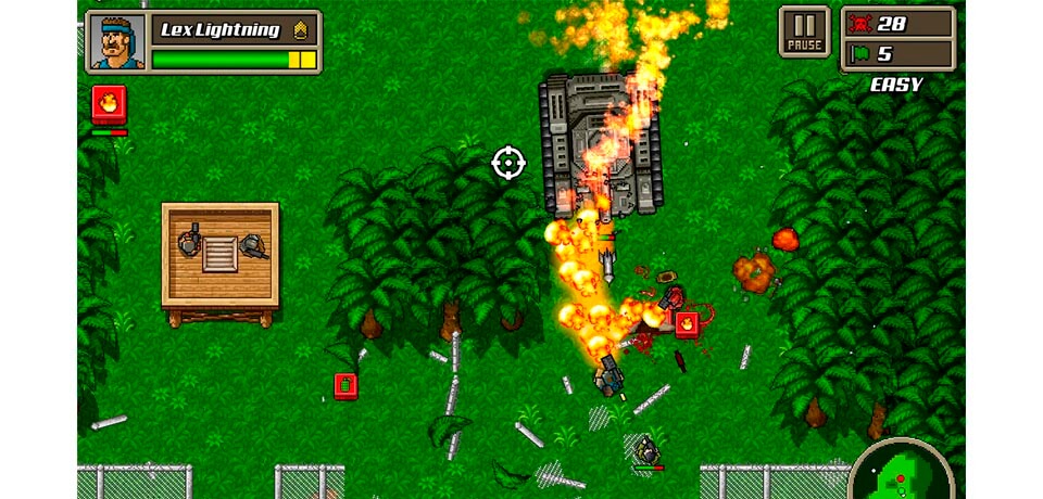 Kick Ass Commandos Captura de pantalla del juego