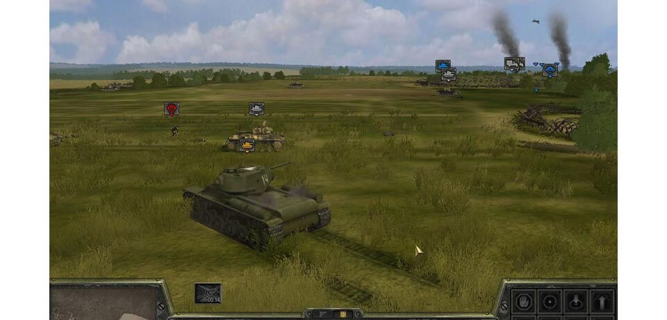 Theatre of War 2 Kursk 1943 Captura de pantalla del juego