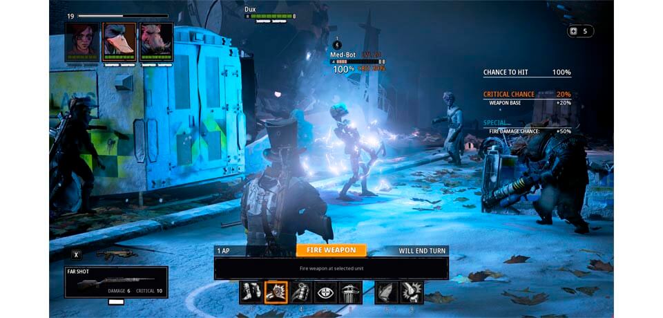 Mutant Year Zero Road to Eden Captura de pantalla del juego