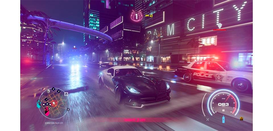 Need for Speed Heat Captura de pantalla del juego