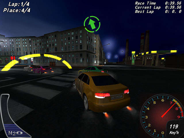 Night Street Racing لقطة الشاشة 1