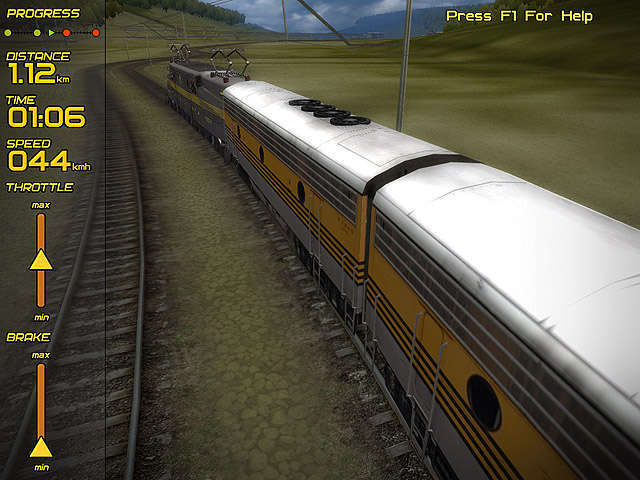 Passenger Train Simulator Free Software Screenshot