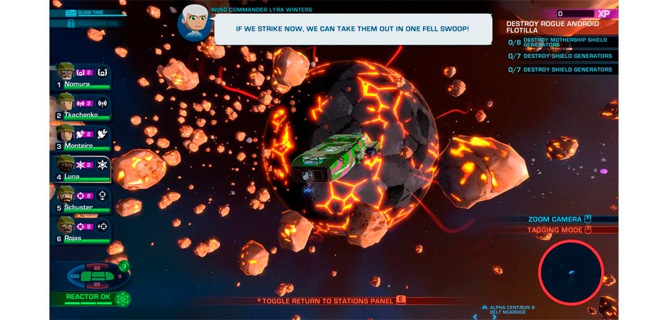 Space Crew Legendary Edition Captura de pantalla del juego