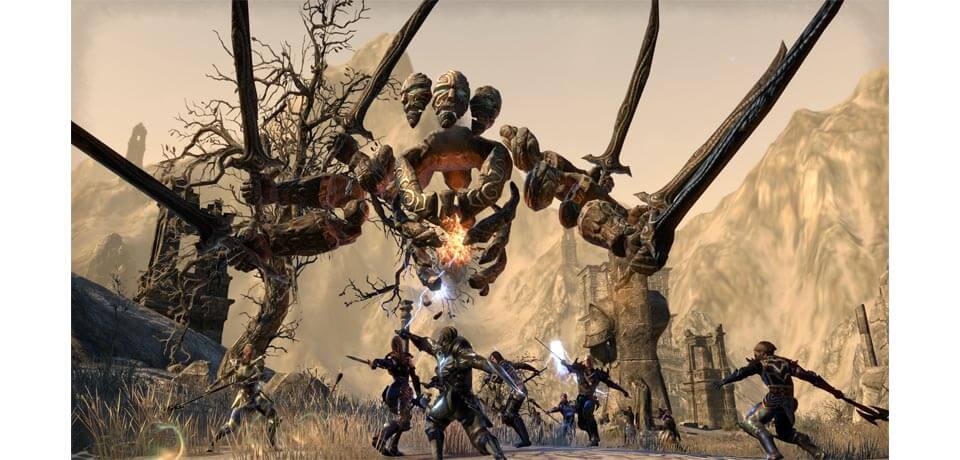 The Elder Scrolls Online لقطة شاشة للعبة مجانية