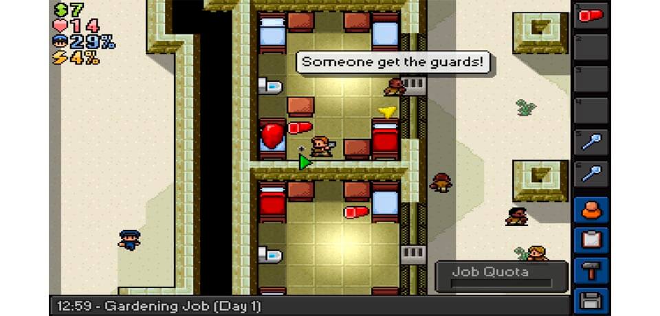 The Escapists Free Game Screenshot