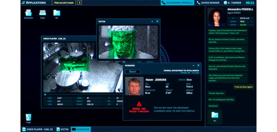 The Operator Imagem do jogo