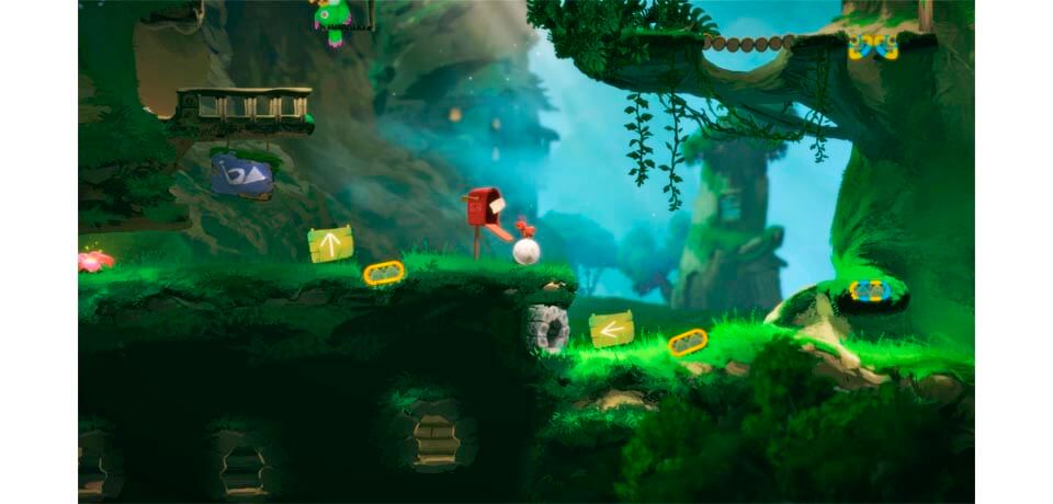 Yokus Island Express Captura de pantalla del juego